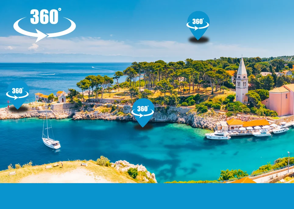 Visite virtuelle site touristique